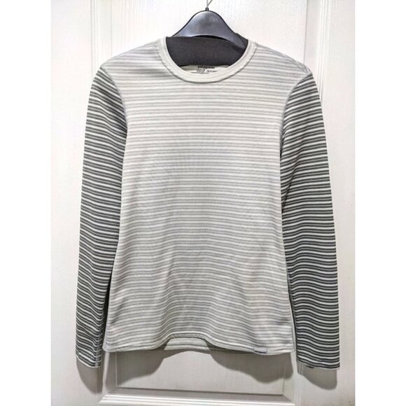 Patagonia | Women's Capilene® 3 Midweight Crew In Grey Stripe - Picture 1 of 5